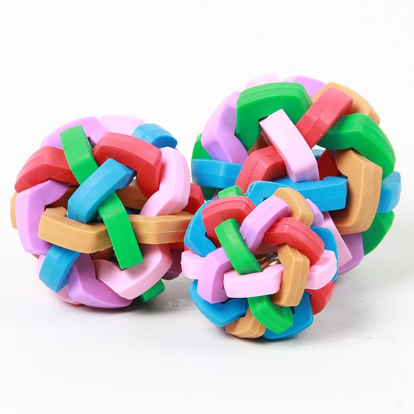 Matte Color of Pet Bite-resistant Molar Rubber Toy Ball